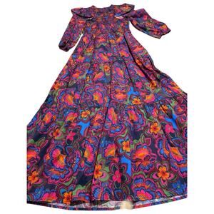 Sugarlips Vibrant Floral Mini Dress
